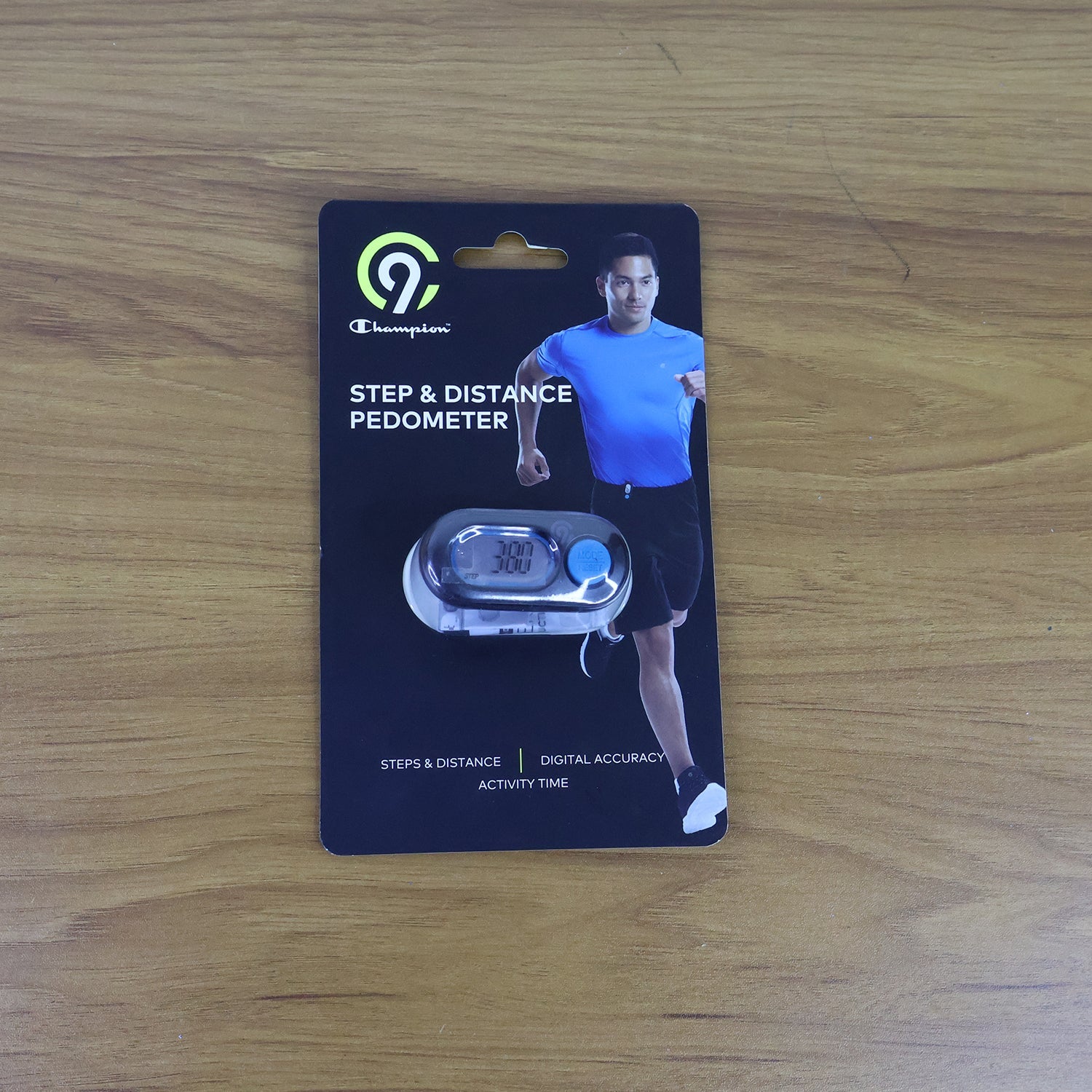 Digital Step & Distance Pedometer with LCD Display (1 Pc) Digital Step & Distance Pedometer with LCD Display (1 Pc)